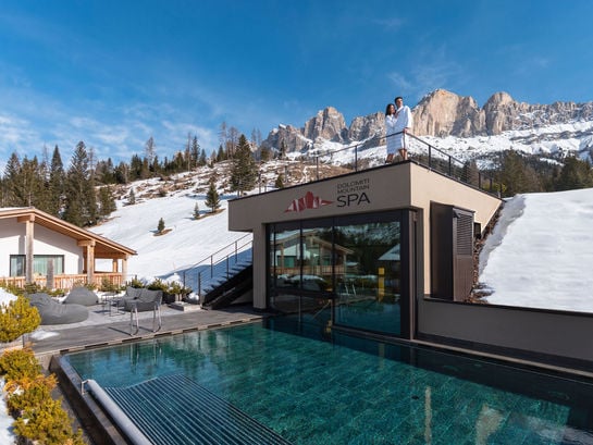 Skiurlaub in Südtirol mit Wellness im Moseralm Dolomiti Spa Resort