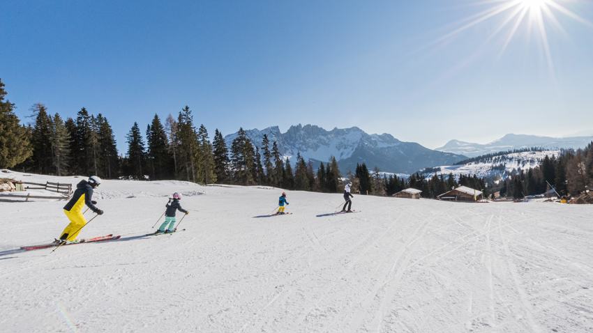 NEW TO SKI: Skifahren lernen in den Dolomiten